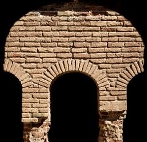 Old brick arches