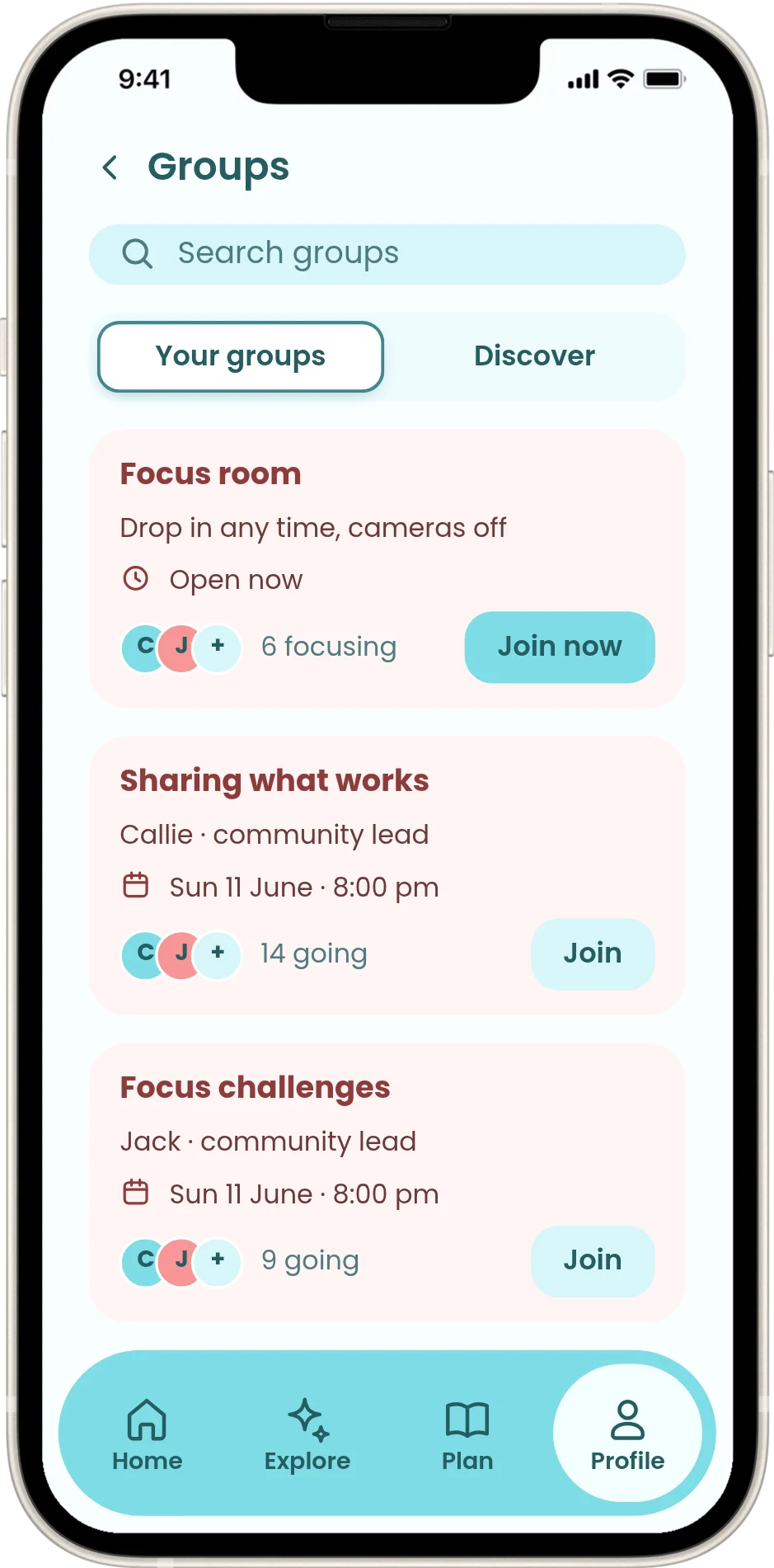 Groups